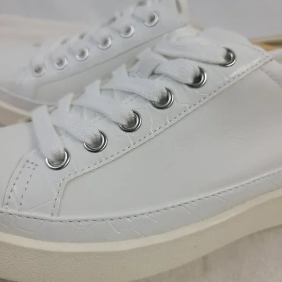 NEW Vionic Winny White Nappa Leather Casual Sneakers With Arch Support Size 7 - Picture 5 of 11